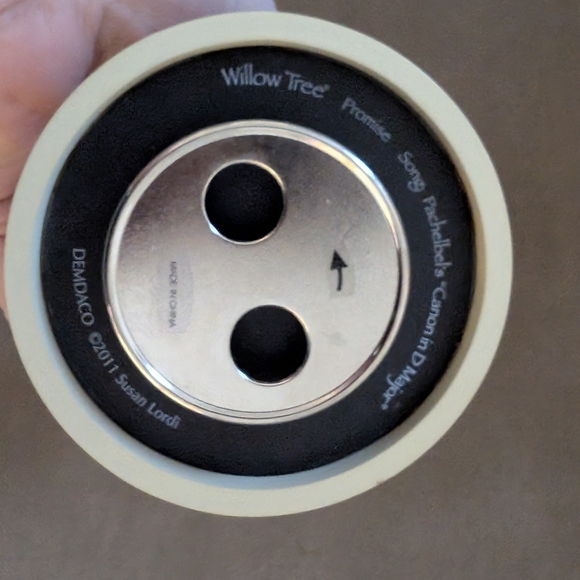 Willow Tree Promise Wind Up Musical Engagement Wedding Love Figurine Canon in D - Picture 3 of 7